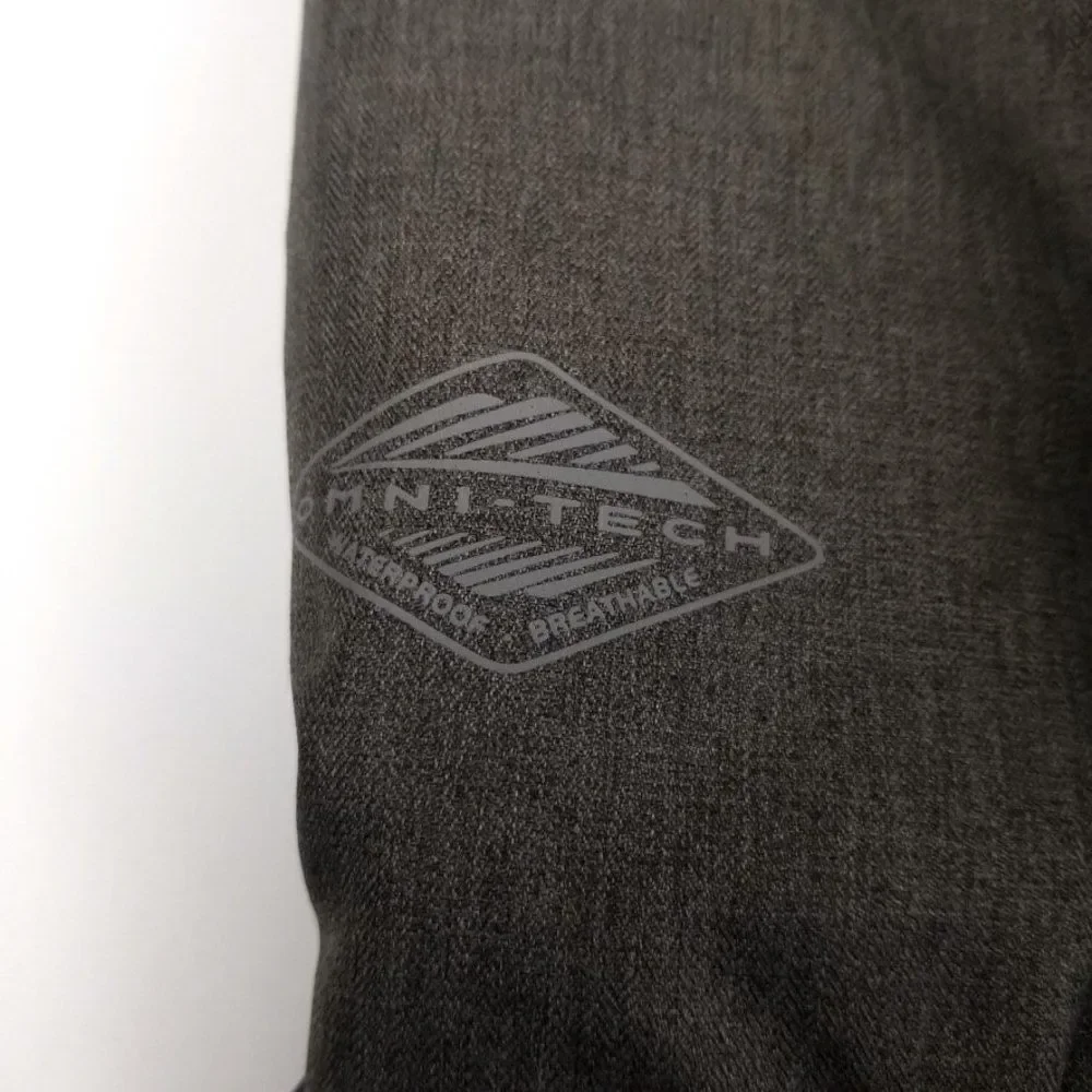 Columbia Fusion Exact Boulder Nylon Omni-Heat Waterproof Hooded Jacket Gorpcore